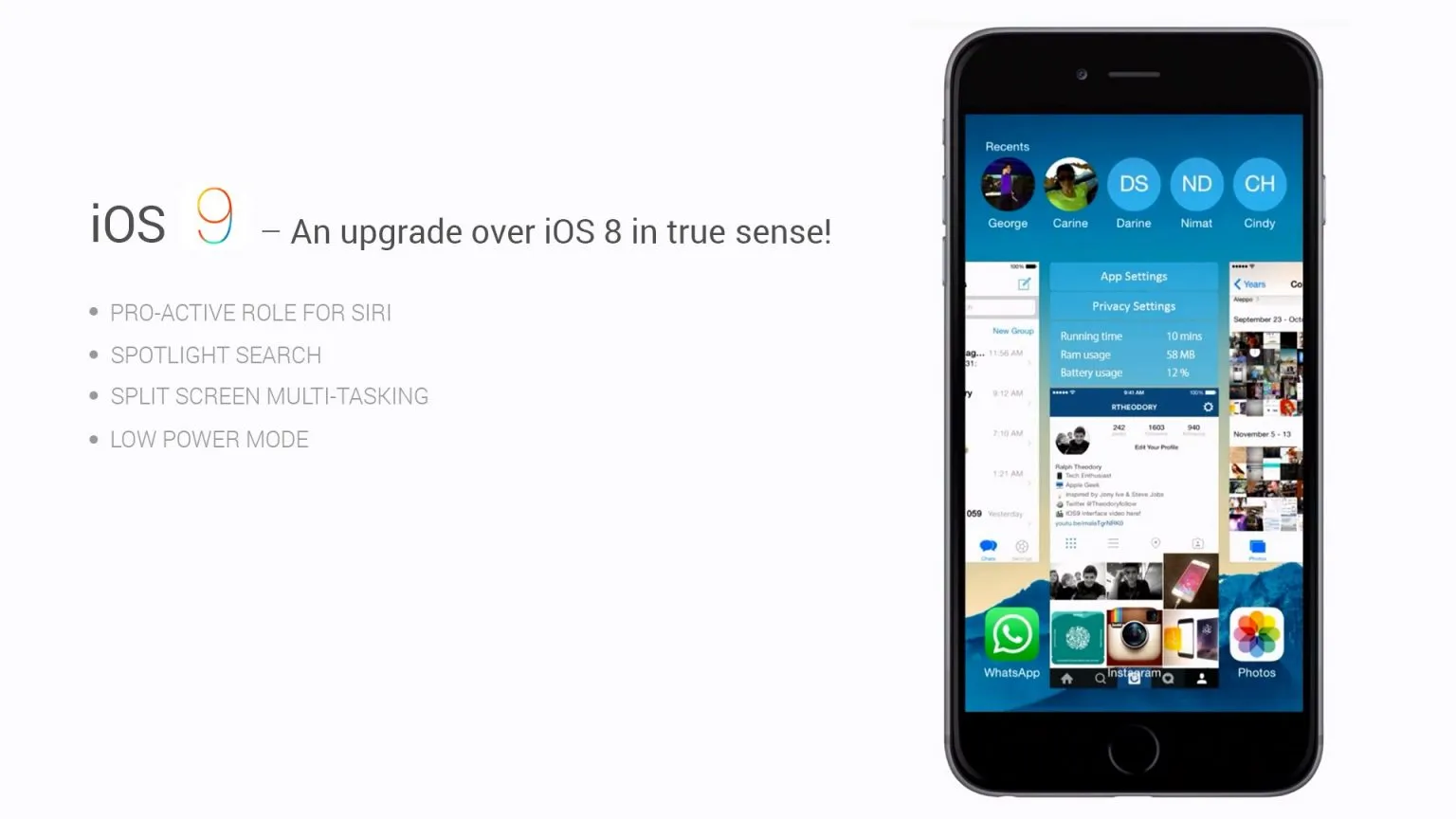 iOS 9 – An upgrade over iOS 8 in true sense! 