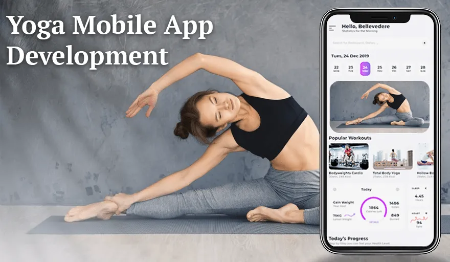 Yoga Mobile App Development- Benefits and Key features 